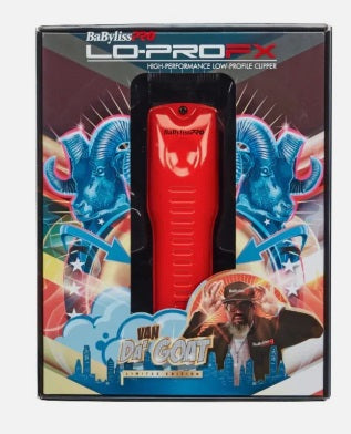 BaBylissPRO LO-PRO FX825 Limited Edition Clipper Red, Blue, Yellow