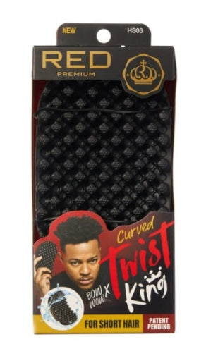 RED-Curved Twist King Premium Twist Tool-[BOW WOW]-For Long Hair