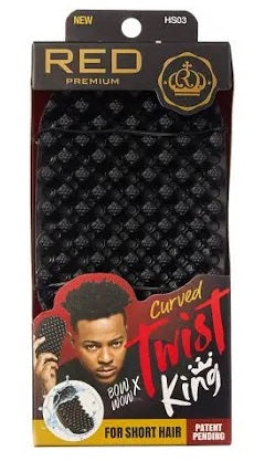 RED-Curved Twist King Premium Twist Tool-[BOW WOW]-For Short Hair