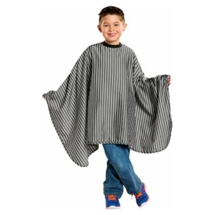 Scalpmaster Kids Striped Barber Cape