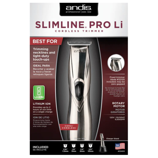 Andis Slimline Pro Li-Black Cordless Trimmer-32475