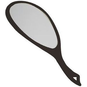 Soft N Style Tear Drop Mirror Black #7703