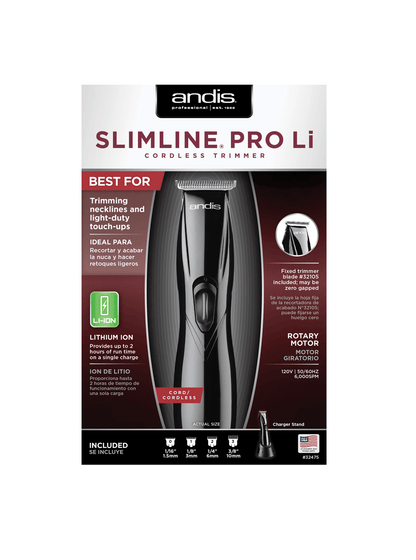 Andis Slimline Pro Li-Black Cordless Trimmer-32475