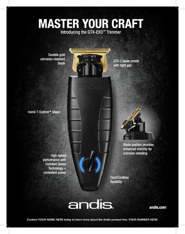 Andis 74100 Cordless GTX-EXO Trimmer