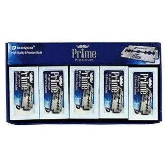 Dorco Prime Platinum Stainless Steel Blades 100 Count