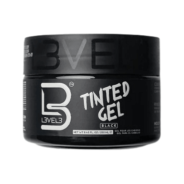 Level 3 Tinted Hair Gel-Black Color