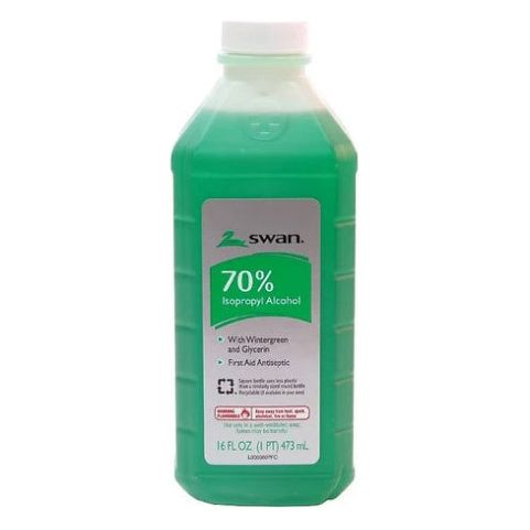 Swan Alcohol 70% - 16 oz-GREEN